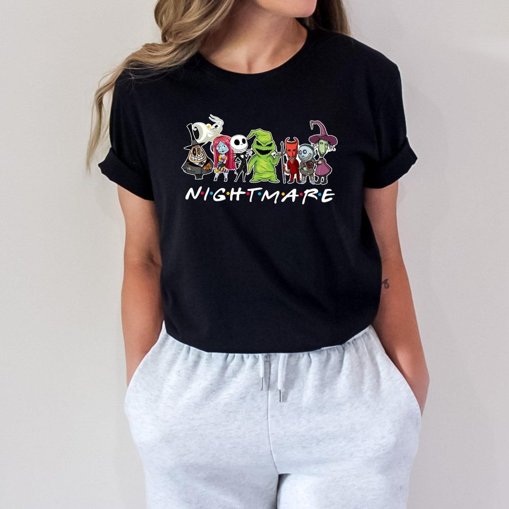The Nightmare Before Christmas Friends Shirt, Jack Skellington Shirt, Halloween